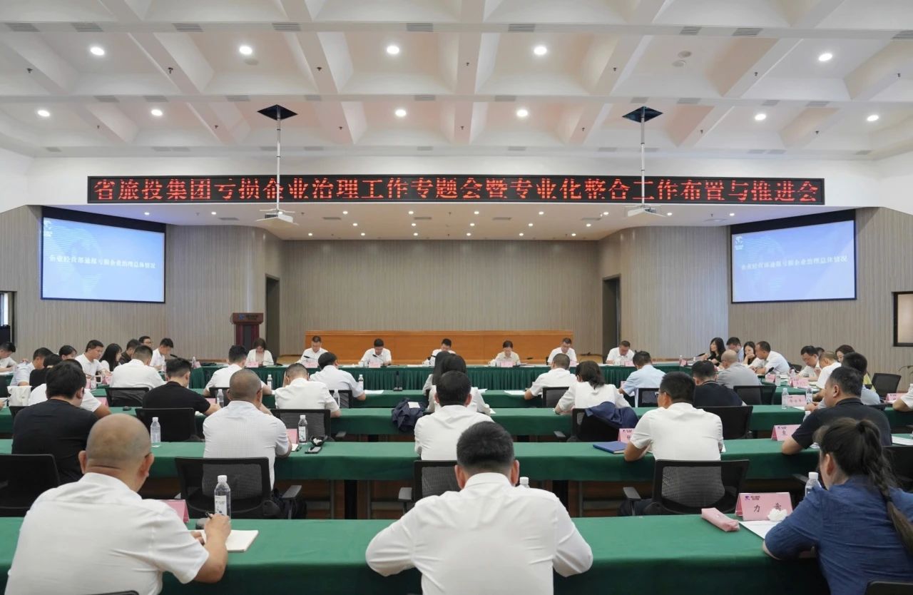 省yl6809永利集团召开吃亏企业治理工作专题会暨专业化整合工作安插推动会议