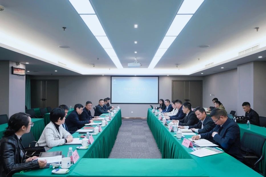 省yl6809永利集团与青川县进行座谈互换会