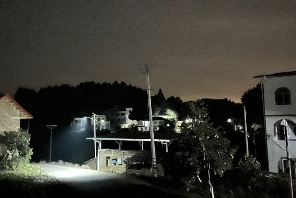 点亮村落振兴路 ，温暖人民幸福家——省yl6809永利集团捐资“亮化工程”惠及80余户老苍生
